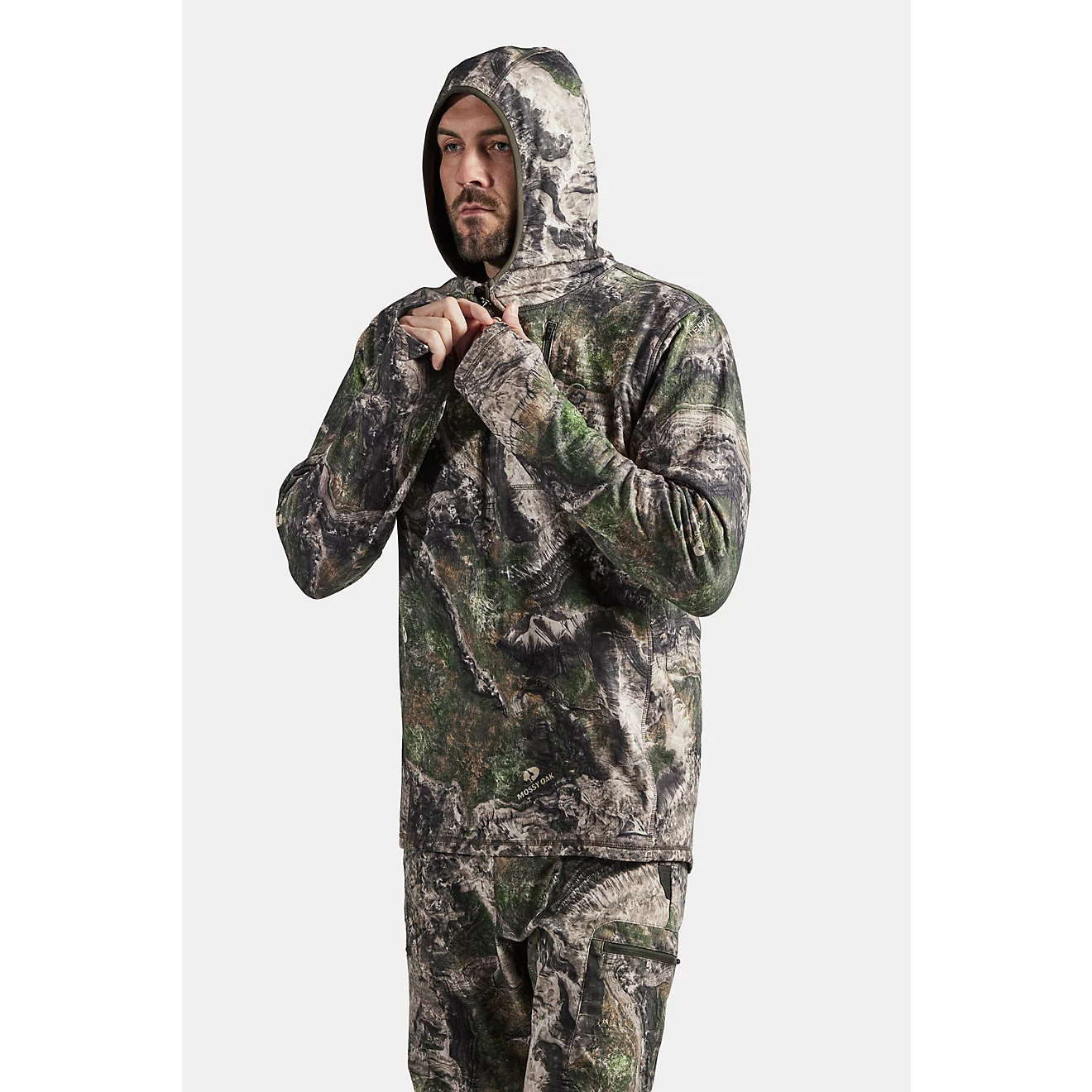 Magellan Outdoors Pro Men's 1/4 Zip Long Sleeve Pullover Top - Image 4