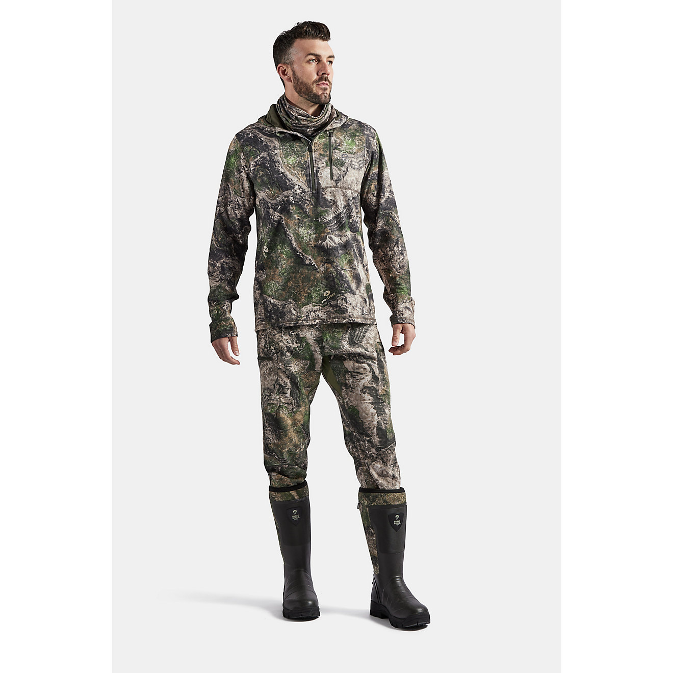 Magellan Outdoors Pro Men's 1/4 Zip Long Sleeve Pullover Top - Image 5