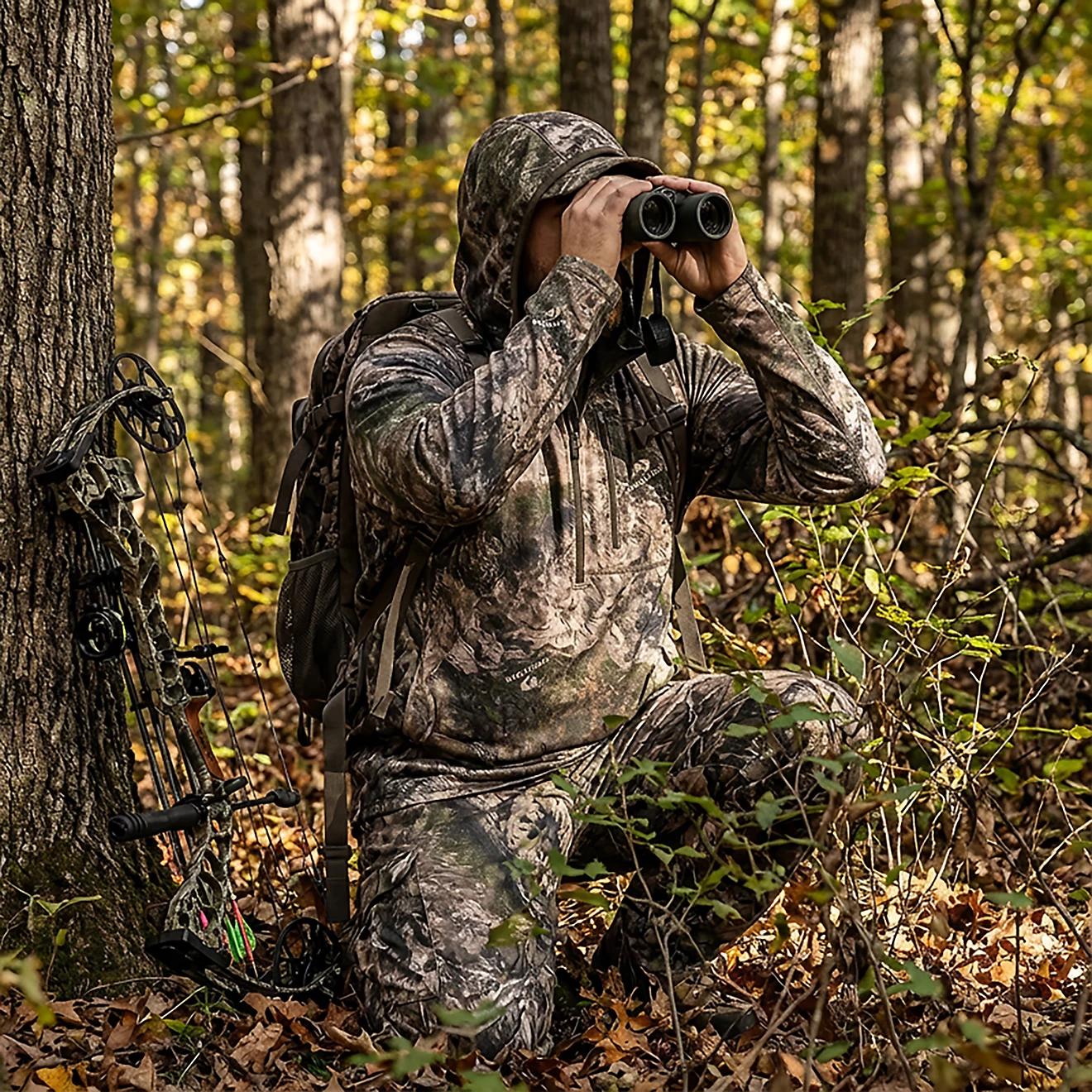 Magellan Outdoors Pro Men's 1/4 Zip Long Sleeve Pullover Top - Image 6