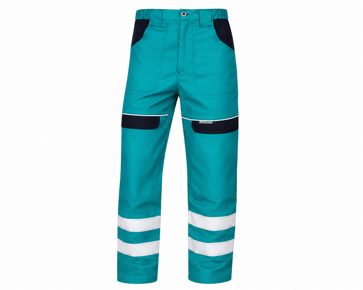 ARDO Reflective Stripes Παντελόνι Εργασίας 100% Βαμβακερό με Ανακλαστικές Ρίγες - Image 4