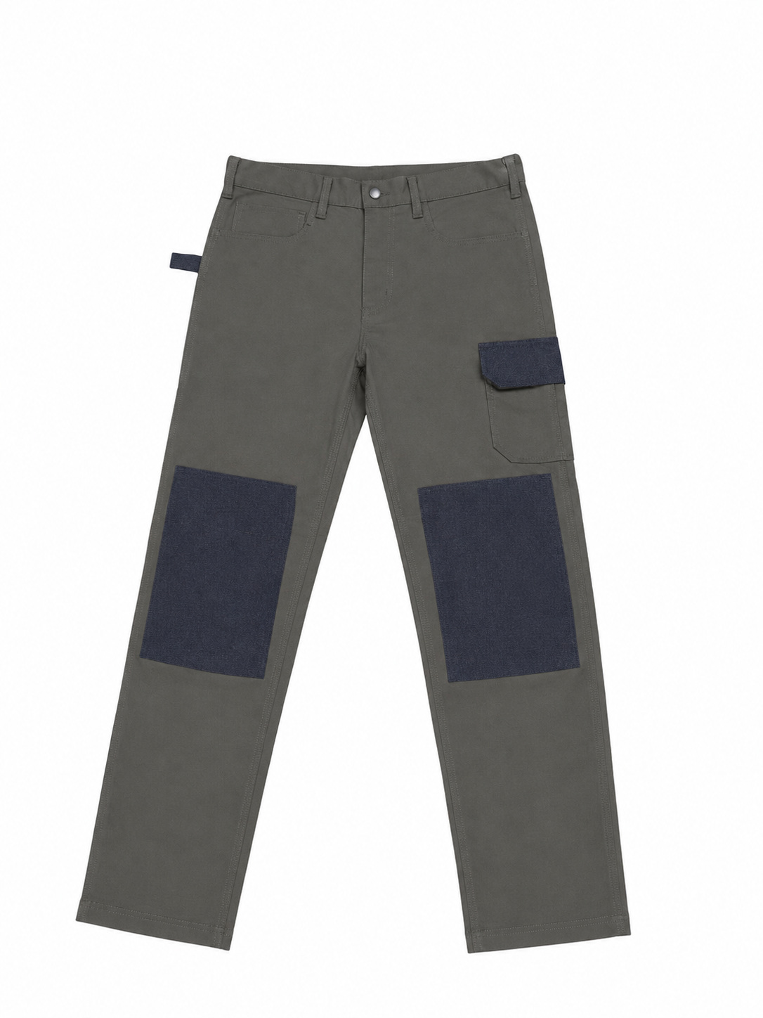 ES WORK Stretch Work Trouser Γκρι & Χακί – Ελαστικό Παντελόνι Εργασίας - Image 4