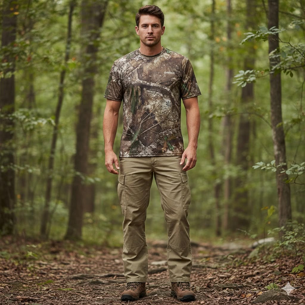 Eagle Pass Tech Mesh Shirt Real Tree APX - Image 4