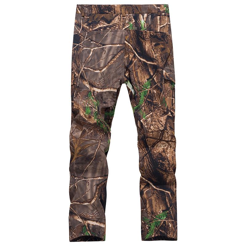 HUNTING LIGHTGEAR BROWN Softshell Αδιάβροχο Σετ Παραλλαγής Δάσους με Fleece Επένδυση - Image 6